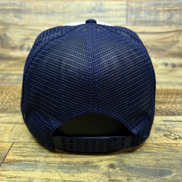 MTV Leaves Mens Trucker Hat Navy Snapback 90s Nostalgic Retro TV Baseball Cap - Picture 5 of 8